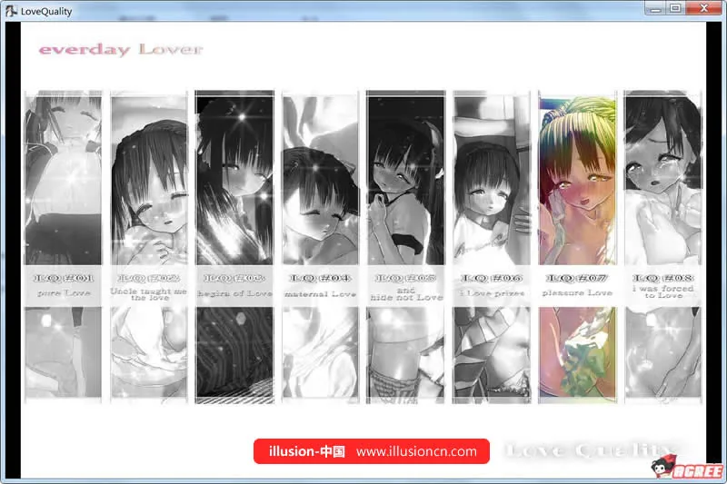 {极大HAG/全动态/整合}LOVE×Quality 合体整合版/付提取{区区10.02gb}{全CV}
