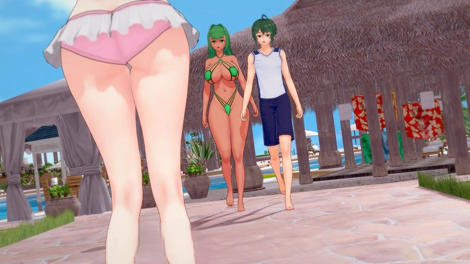 【日系SLG/汉化/动态】夏日之王 The King of Summer v0.4.2 Public【PC＋安卓/4G】 - 内容配图4