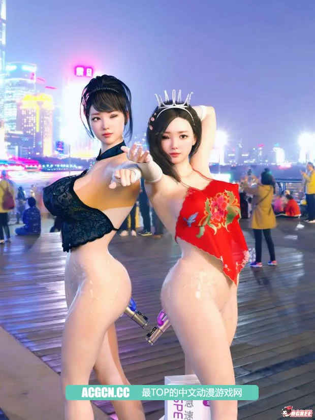 【3D/全动态/整合】搔浪姐妹 内部游戏版+高清CG/动画整合版【450M】【CV/自购】 - 内容配图3
