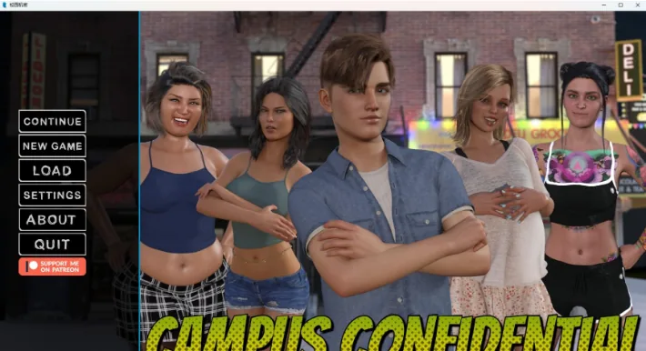 【欧美SLG/AIGPT汉化/3D】校园机密 Campus Confidential v0.17【PC+安卓/900M】