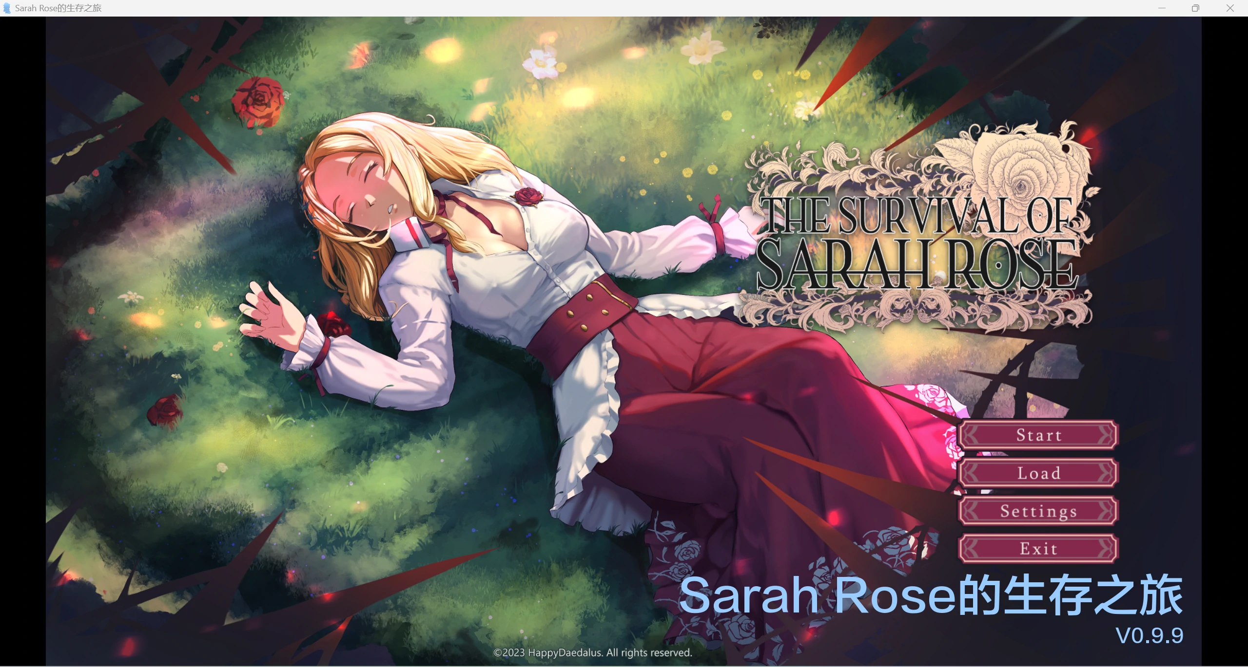 {欧美SLG/AIGPT汉化/2D}罗斯的生存The Survival of Sarah Rose [v0.9.10] {PC+安卓/2.45gb}