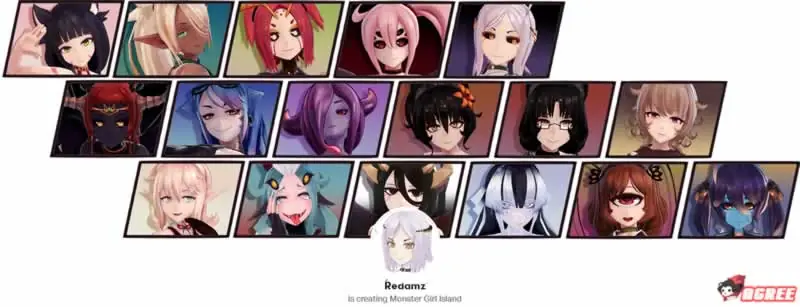 【3D互动/汉化】魔物娘岛屿V0.3汉化版+V0.413更新版[增加雪女/河童]【5G】[全CV/更新] - 内容配图2