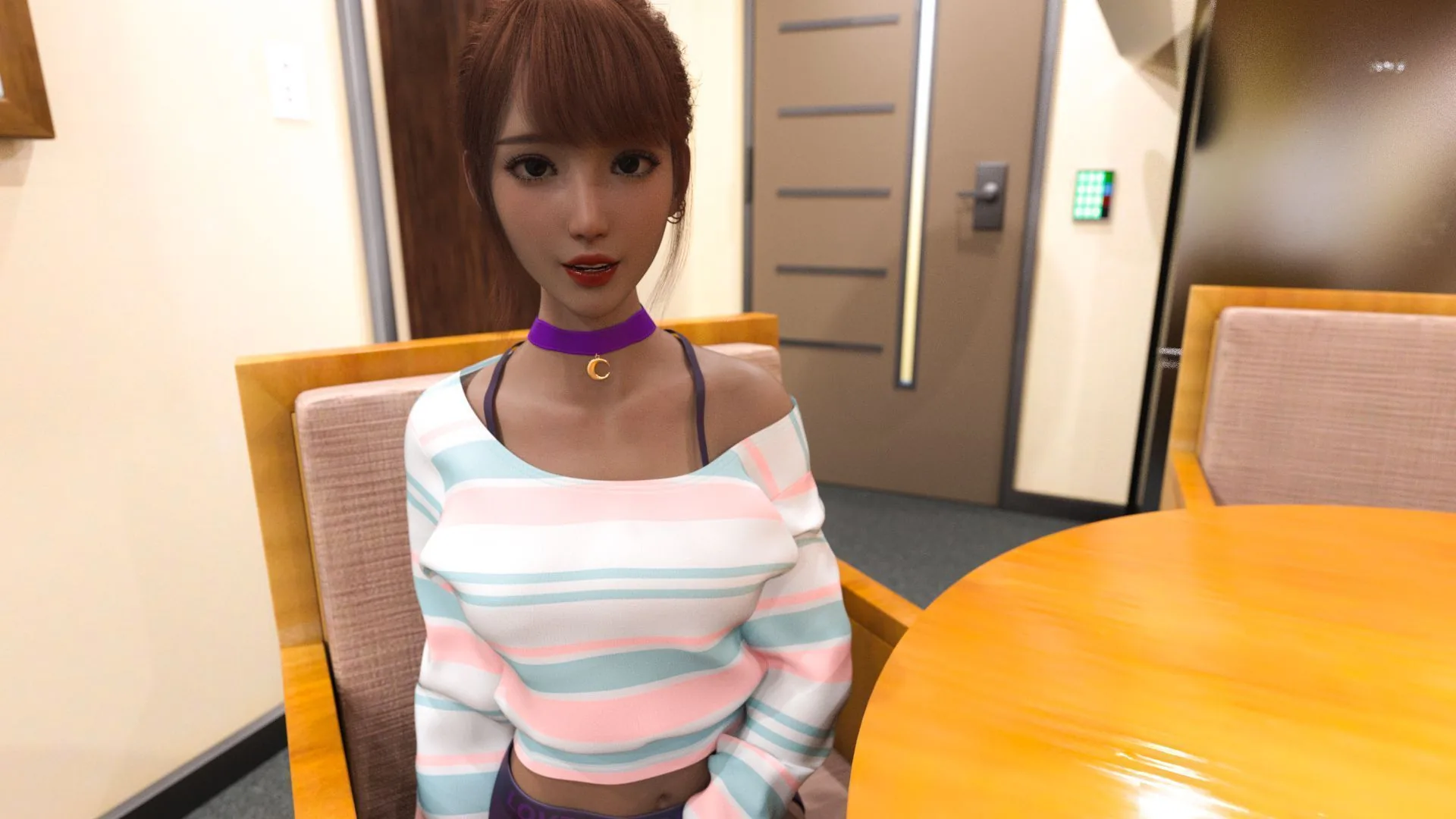 【欧美SLG/中文/3D】裸体学校 Nudist School 0.6【PC+安卓/1G】