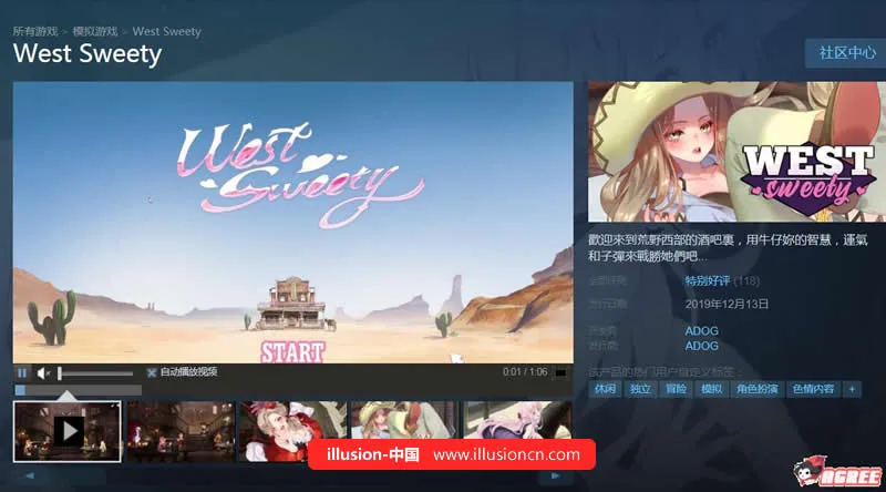 【SLG/中文/全动态】西部甜心 STEAM官方中文版/已打社保补丁【1G】【新作/全CV】 畅玩游戏 预览第2张-XACG动漫资源社——中文ACG动漫游戏社区 【SLG/中文/全动态】西部甜心 STEAM官方中文版/已打社保补丁【1G】【新作/全CV】 - 内容配图2