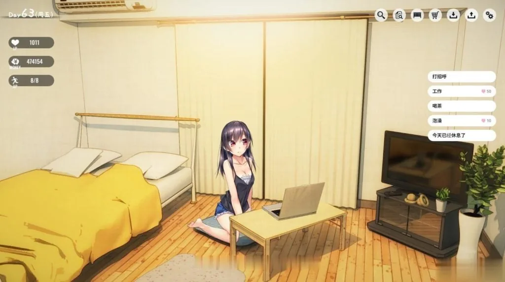【养成SLG/汉化/动态】家出少女：1room Ver1.20更新+1.06汉化版+全CG存档【更新/2G】 - 内容配图9