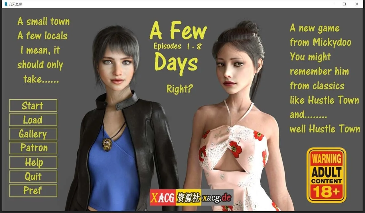 【欧美SLG/汉化/动态】几天之后 A Few Days Ep.8.1 汉化版 【PC+安卓/3G/新汉化】