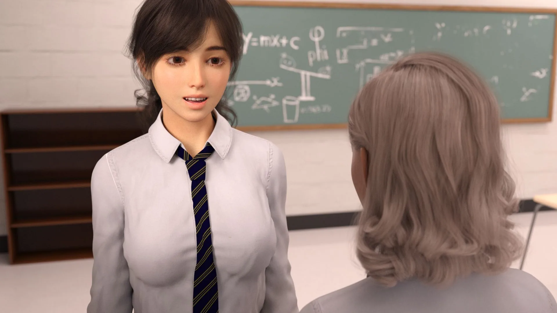 【欧美SLG/中文/3D】裸体学校 Nudist School 0.6【PC+安卓/1G】 畅玩游戏 预览第5张