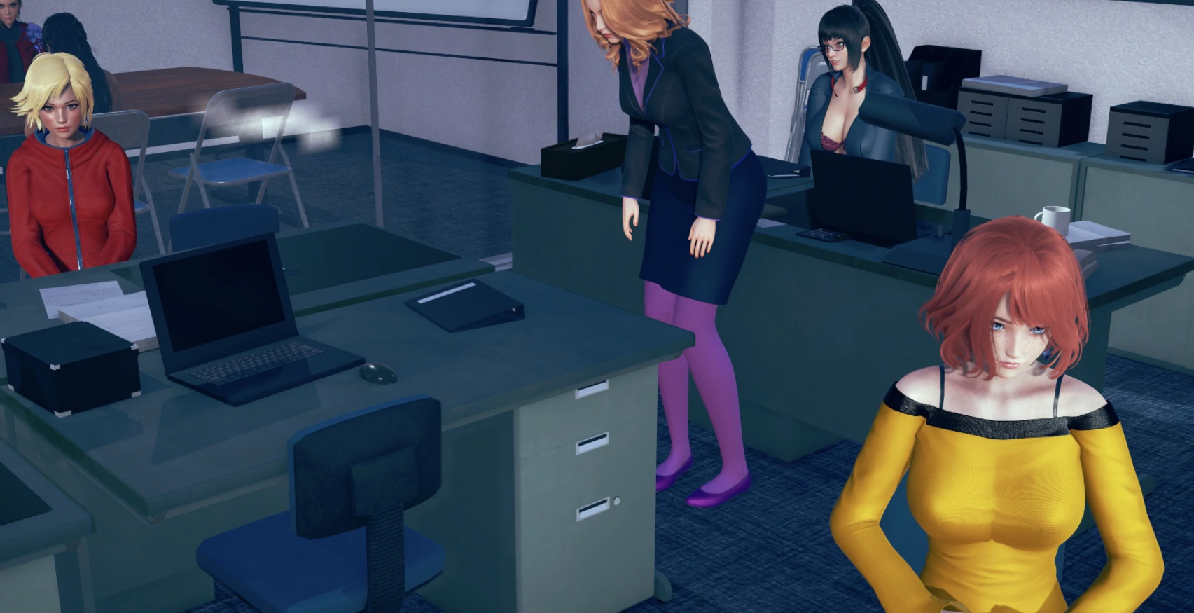 【亚洲SLG/AIGPT汉化/3D】注意学校Mind the School [v0.1.3A]【PC+安卓/932m】 - 内容配图3