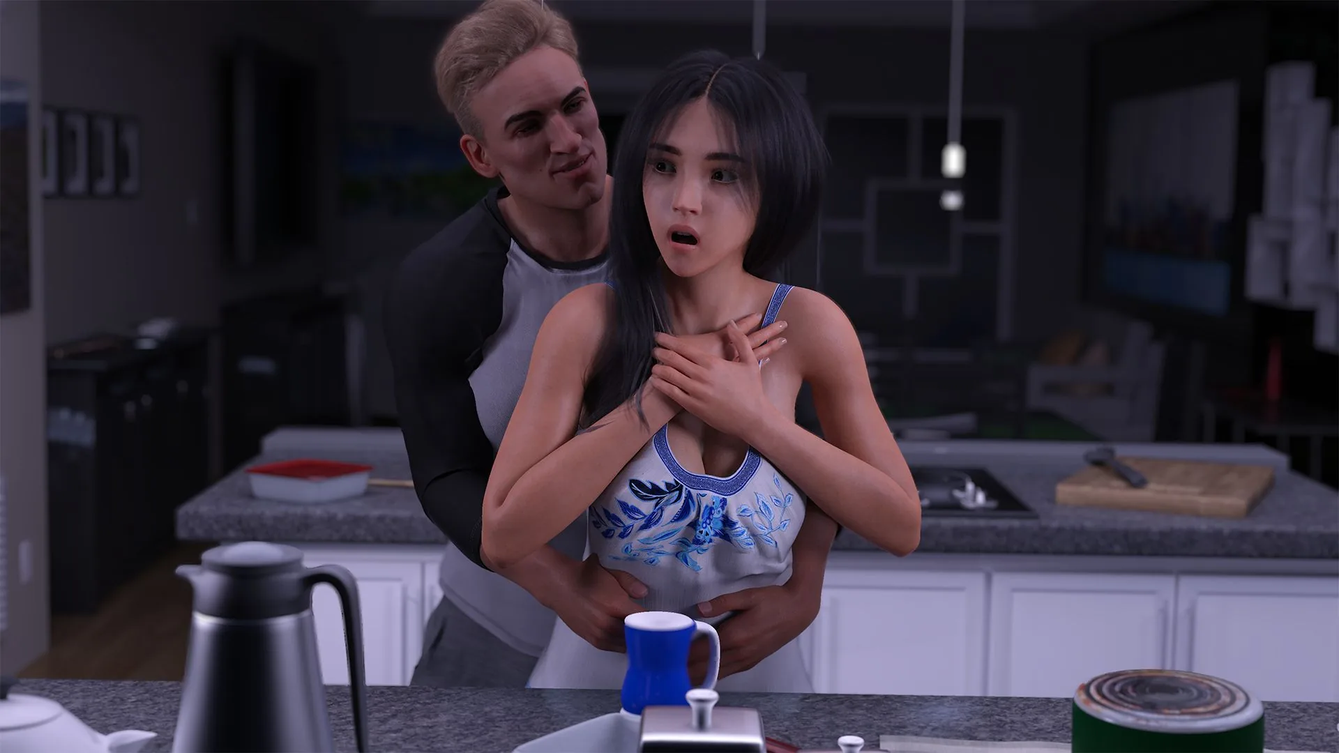 【欧美SLG/中文/3D】肮脏的爱 Sullied_Love 0.15【PC+安卓/1G】 畅玩游戏 预览第2张
