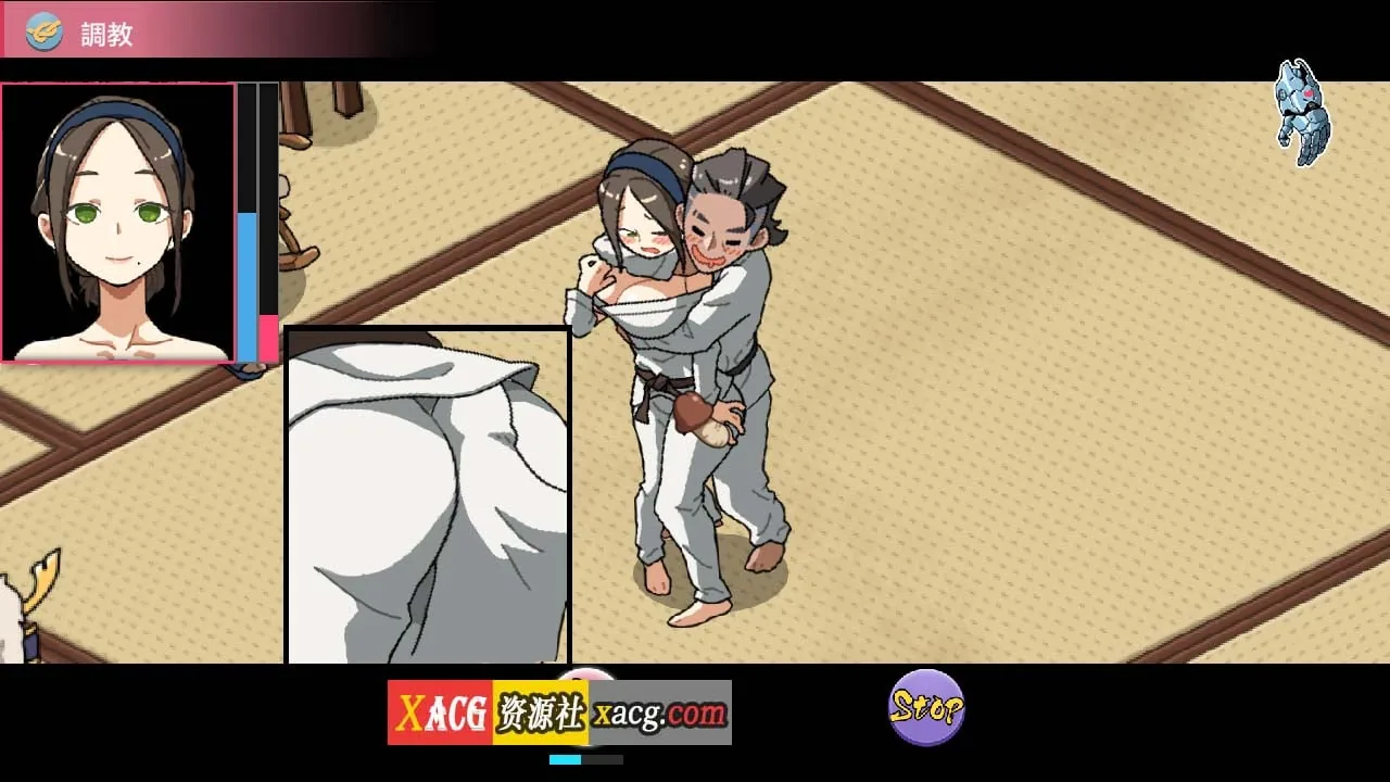 {像素SLG/官中/全动态}护身术道场-秘密的课程 V1.9.4官方中文版{新作更新/2.52gb} - 内容配图4