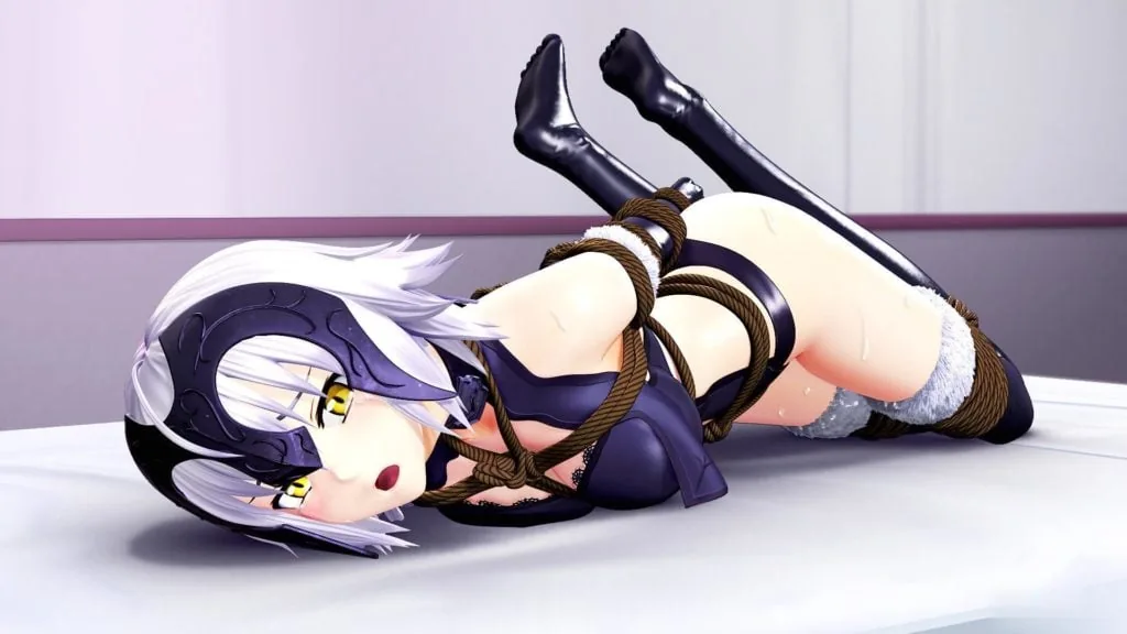 {HAG/3D/全动态}陷入卑劣陷阱的龙之魔女 完全紧缚放置羞辱折磨/付动画【1.42gb】