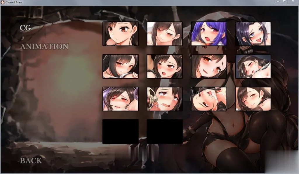 {解密ACT/全动态}封闭的区域-Z！V1.02 DL正式版+存档★黑丝蒂法【更新/战斗H/840mb】 - 内容配图6