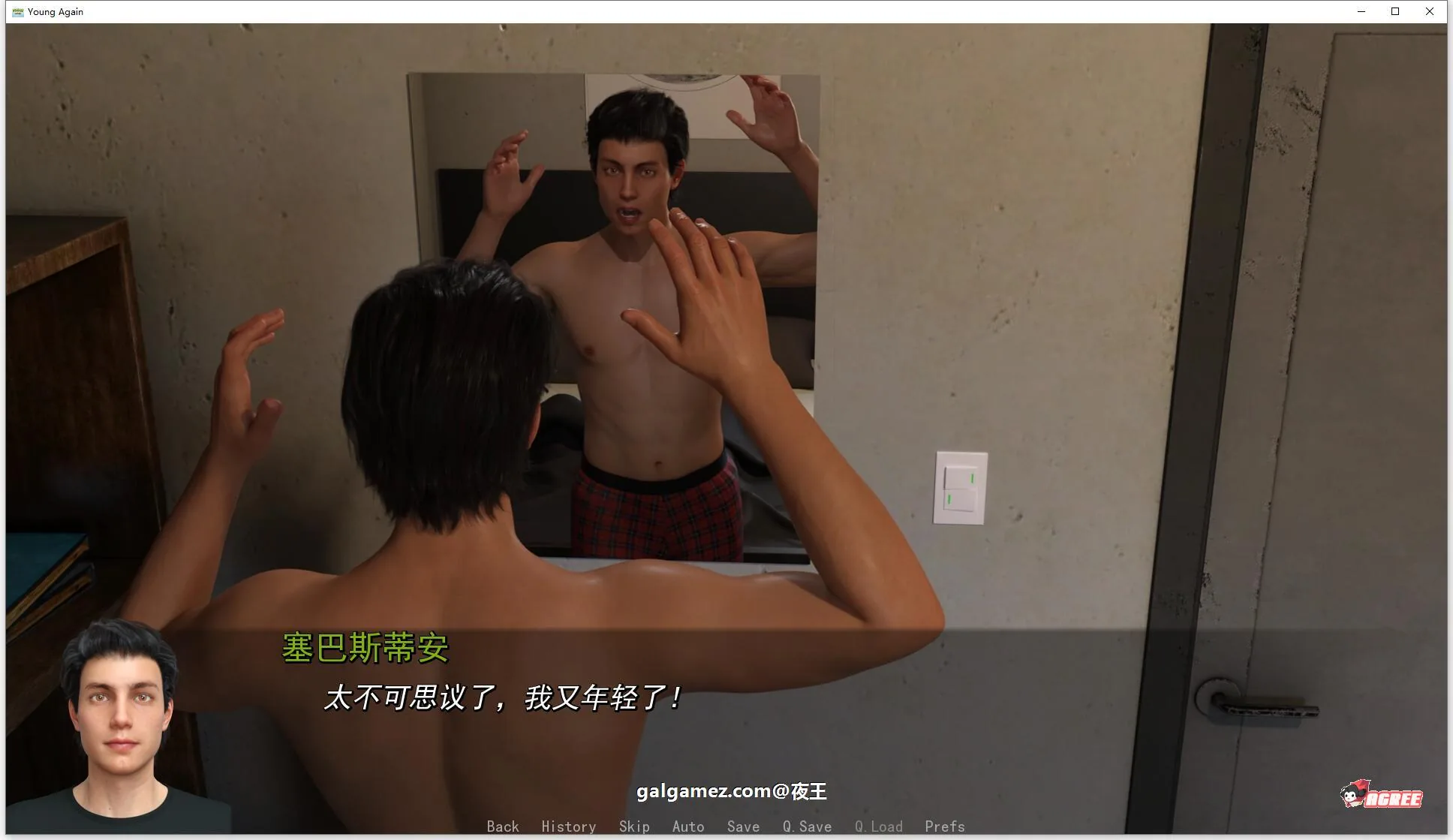 【欧美SLG/汉化/动态】互换人生~重生成为年轻人 V0.60 精翻汉化版【1g】 畅玩游戏 预览第4张