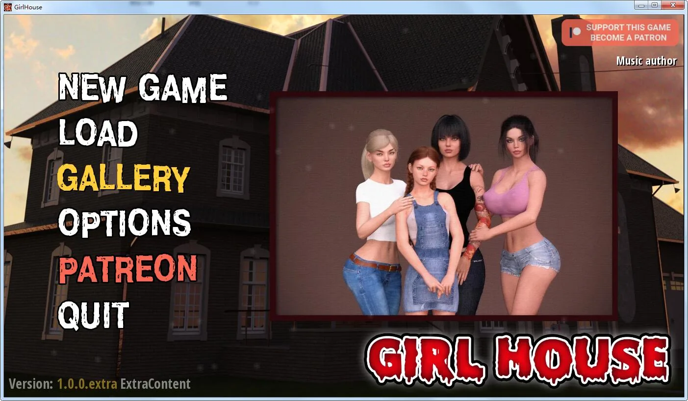 【欧美SLG/中文/动态】女孩之家 Ver1.0 官方中文版+全CG【上垒大更新/PC+安卓/3.6G】