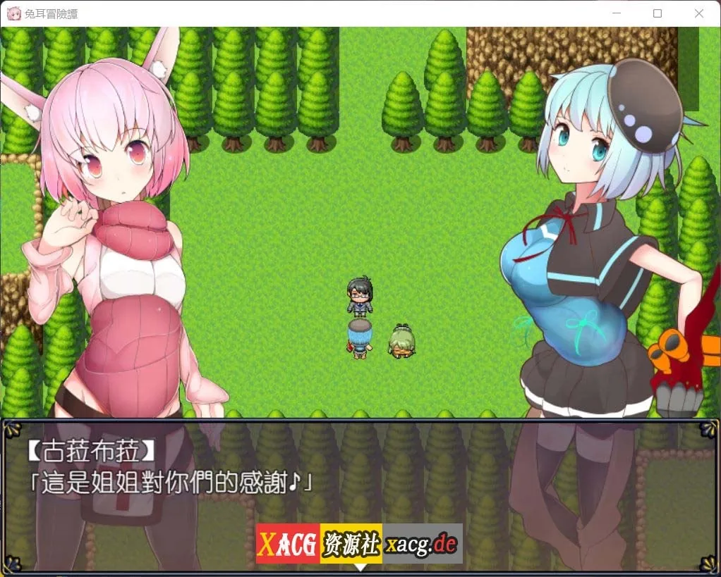 【神奇RPG/官中】兔耳冒险谭：打情骂俏的同时猜谜拯救世界 官方中文版【安卓+PC/2G】 畅玩游戏 预览第2张