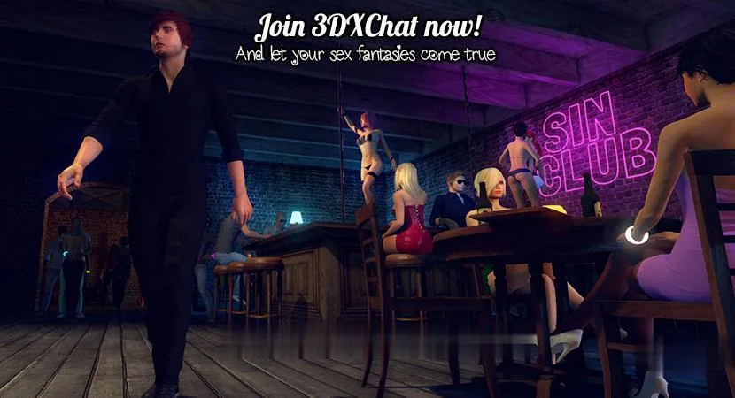 {3D模拟/欧美网游/全动态}3DXChat V2.7 离线破解版{步兵/精美画面/自由}{2.62gb} - 内容配图4