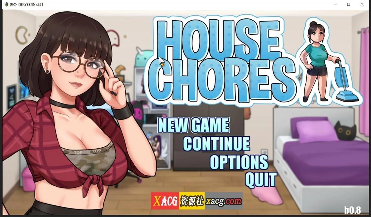 【欧美RPG/汉化/动态】家务 Ver0.8.2 汉化版 僵尸生活作者新作【PC+安卓/更新/1G】