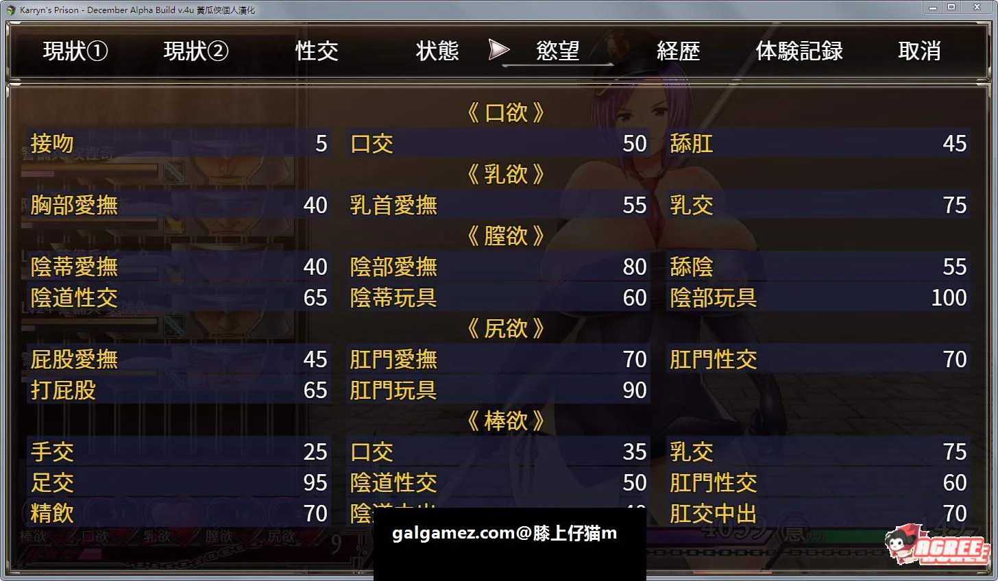 【爆款RPG/汉化/动态】卡琳·监狱长 V.8o 精翻汉化版 + 攻略【更新/1G】 畅玩游戏 预览第16张