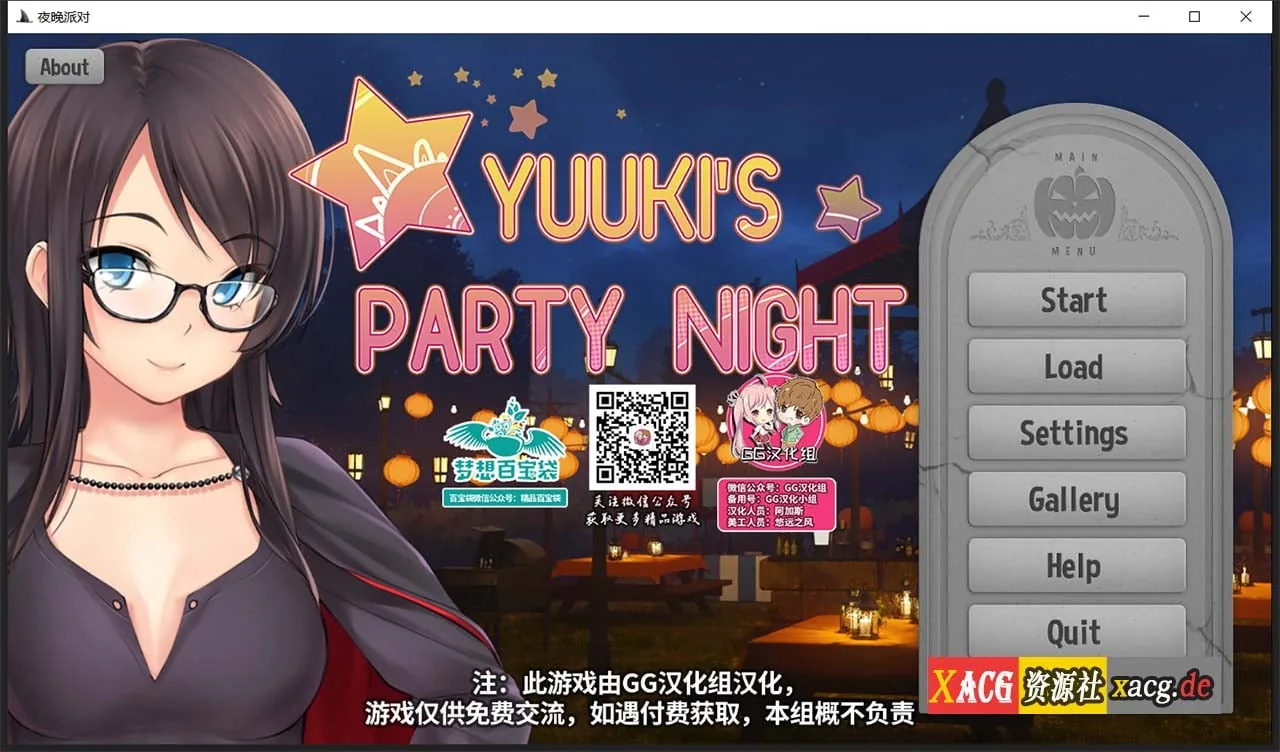 {ADV拔作/GG汉化}夜晚派对！精翻汉化完结版+全CG{PC+安卓/820mb}