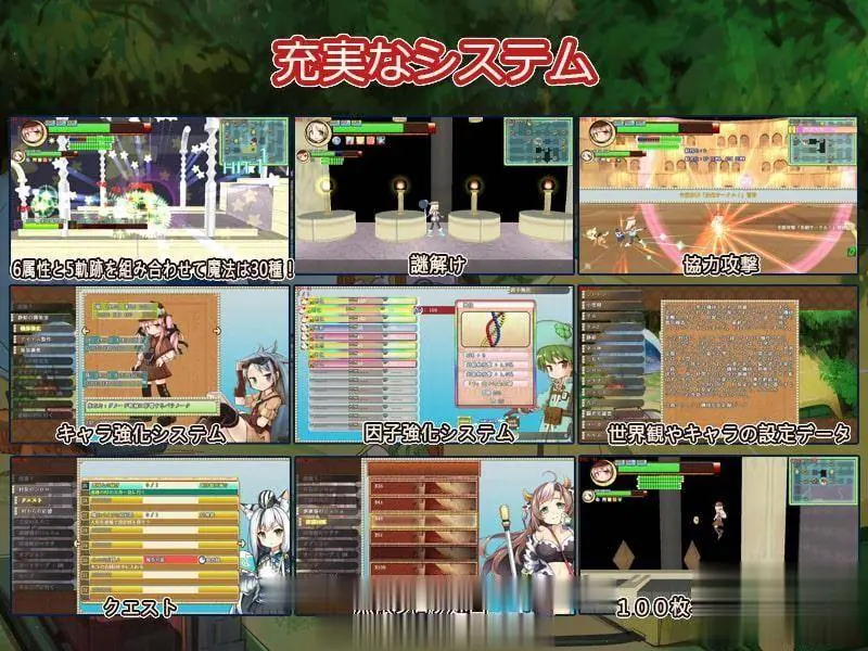 {ACT/中文/全动态}机核觉醒~吉莉莲与深红迷宫 V2.03 官方中文版{620mb}{全CV} - 内容配图5
