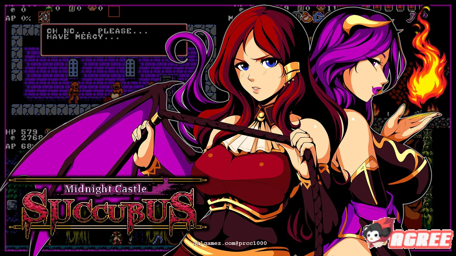 【ACT/中文/神级像素】午夜银魔城~STEAM官方中文步兵版+全回想存档【200M/全动态】