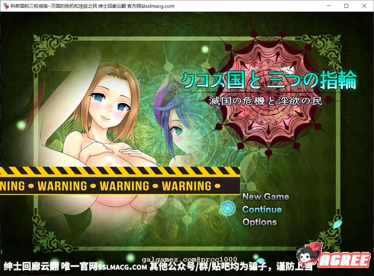 【大型RPG/汉化】科斯国和三枚戒指~灭国的危机和银狱之民 云汉化【2.8G/全CV/新汉化】