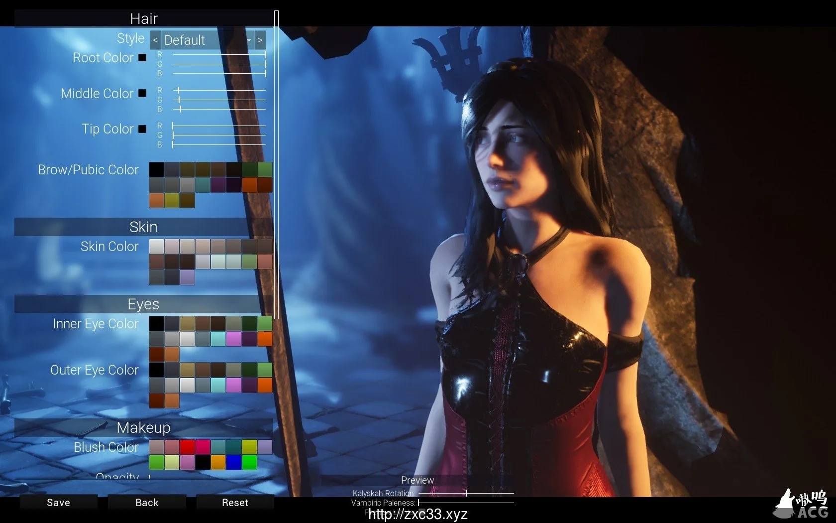 {大型ACT/3D/全动态}血族迷情·卡利斯卡 V0.71[虚幻4]{9.42gb}{更新/CV} - 内容配图2