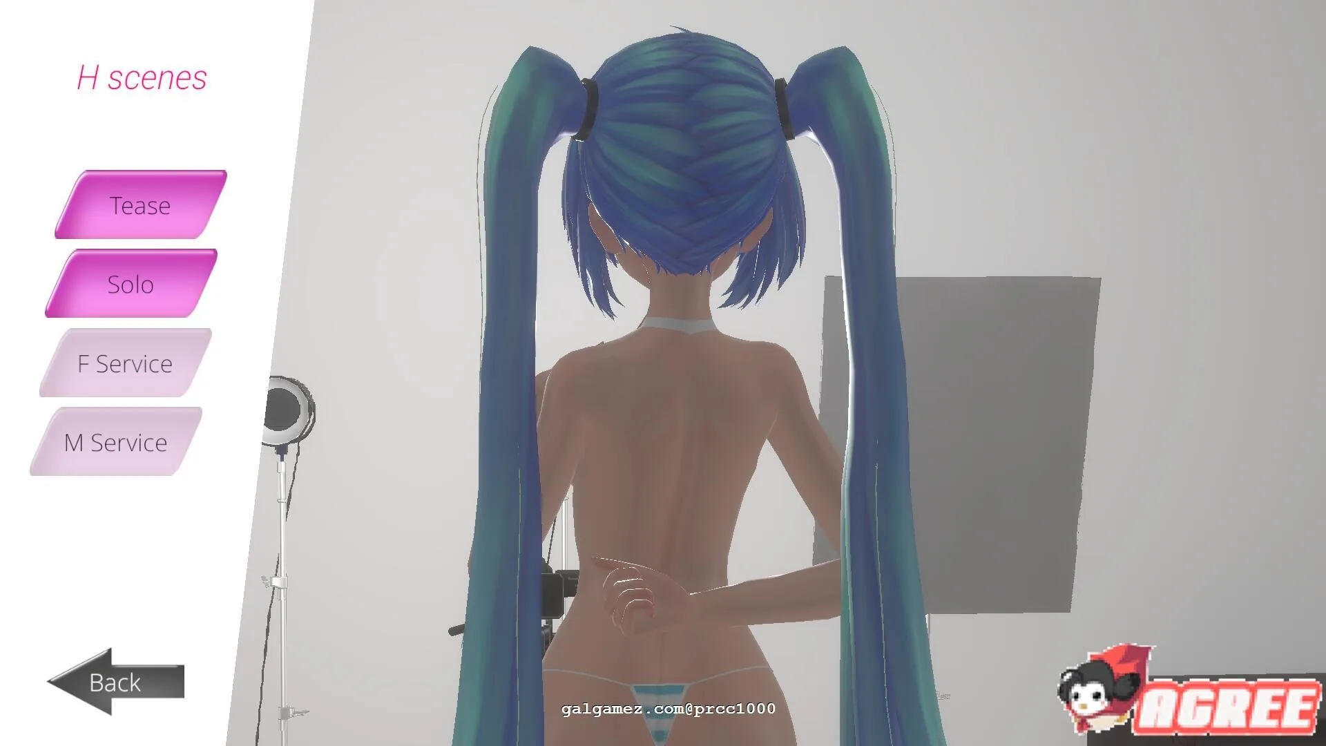 【3D互动/全动态】初音 新妻伴侣miku H mate V9.0【3.7G/更新】 畅玩游戏 预览第3张