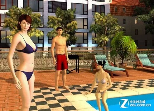 【欧美SLG/汉化/3D动态】性福人生2三重烦恼硬盘汉化简体中文去马赛克版 【1G】 畅玩游戏 预览第7张