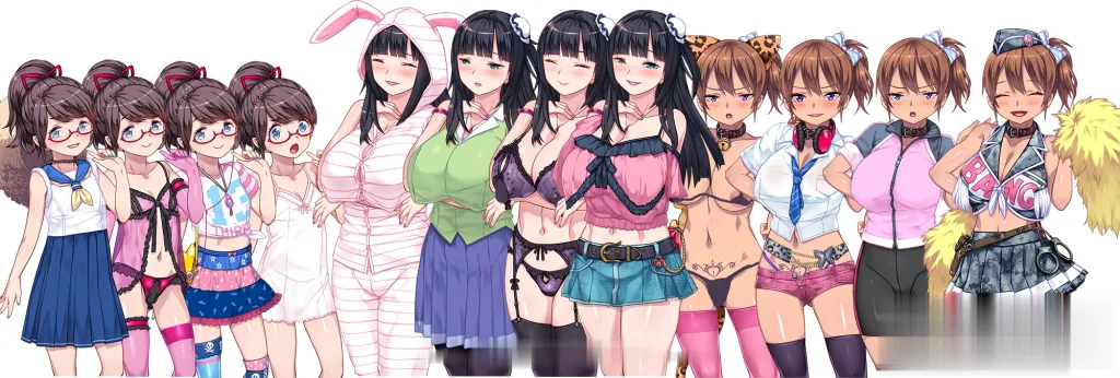 【拔作ADV/汉化】DSKBJCS☆-和三名小恶魔的银汁夏日！云翻汉化版【1G】[新汉化/全CV] - 内容配图4