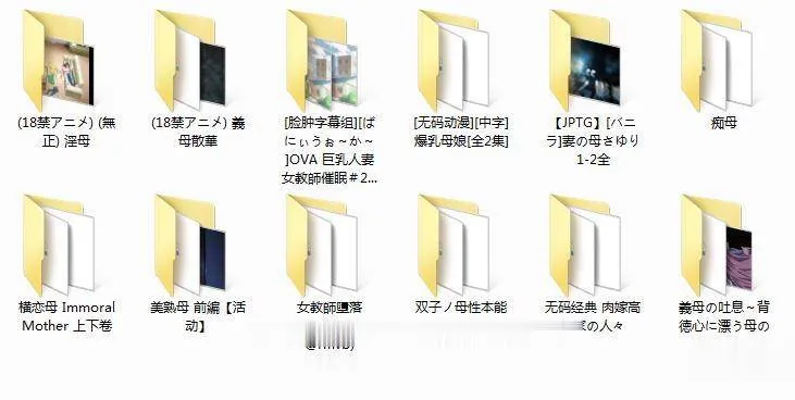 {2D汉化/动态}母系鲤蕃：義母吐息/母性本能 等12部汉化步兵大合集{精品大车/4.22gb} - 内容配图2