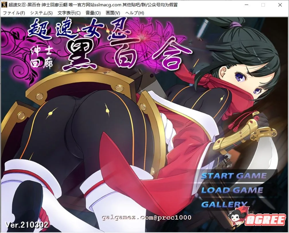 【大作ACT+STG/汉化/动态CG】超速女忍-黑百合V1.00 云汉化版+CG【3.6G/新汉化/全CV】