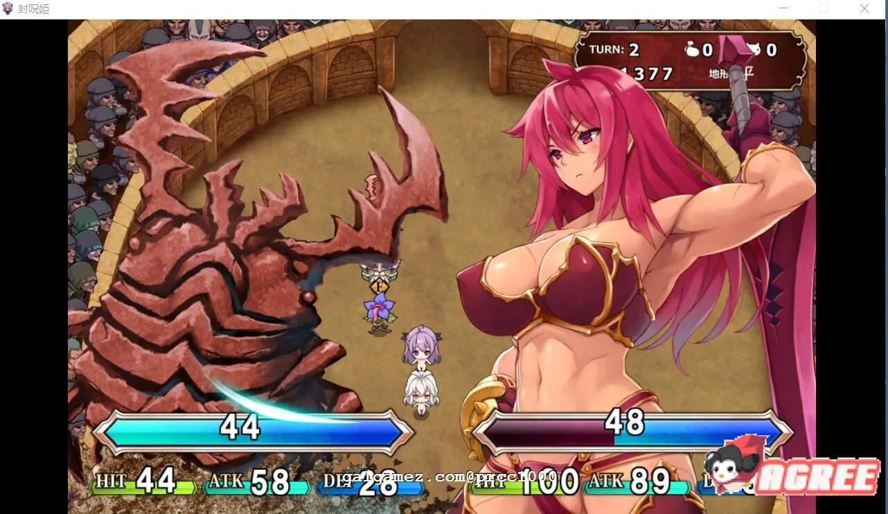 【战棋SLG/汉化/全动态】封呪姫 V3.4.0 完整精修汉化版付全CG存档【350M】 畅玩游戏 预览第2张