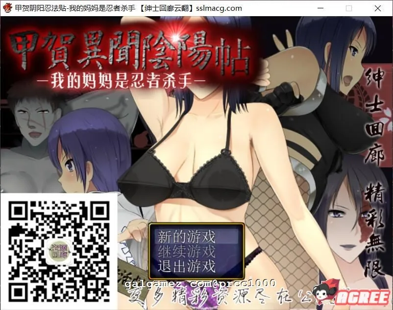 【重抠RPG/神级开大车/汉化】甲贺阴阳忍法帖：我的母亲是忍者杀手！汉化版【800M】