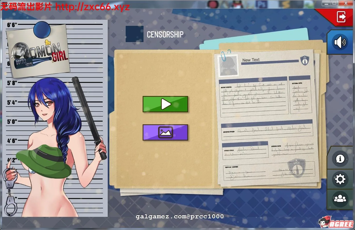 【SLG/中文/动态CG】防暴少女！自由每一天 STEAM官中破解版【300M】【新作】