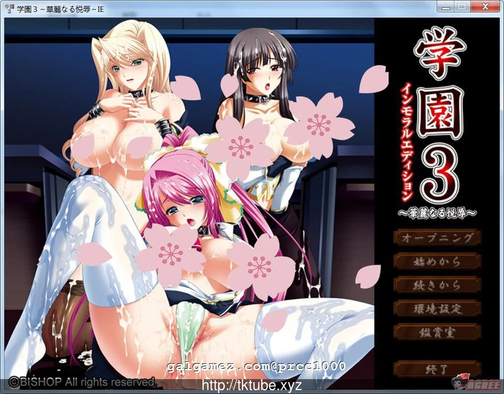 【大型ADV/汉化/补档】学园3：华丽的悦辱！汉化版+全CG包+存档+汉化无码动画【全CV/6G】