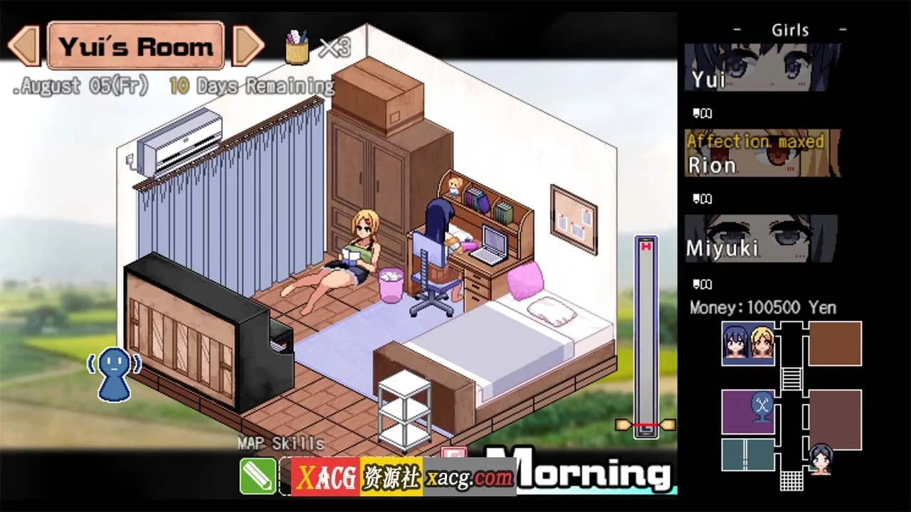 【像素神作SLG/中文/新DLC】夏日狂想曲+ V2.02.1DLC STEAM官中步兵版+存档【更新/PC+安卓/4G】 畅玩游戏 预览第12张