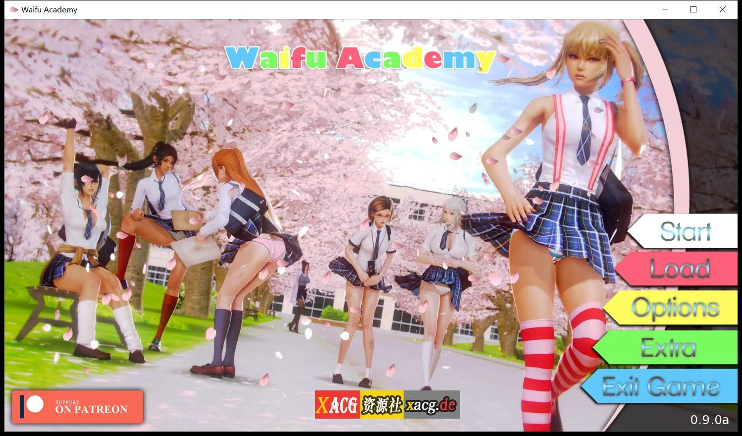 【欧美SLG/英文/动态】二次元老婆学院 V0.9.0a 英文版【神作更新/PC+安卓/6G】