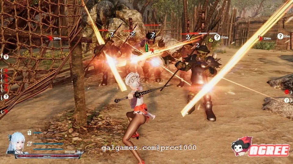 【极品ACT/中文/3D】SwordxHime劍姬無双 官方中文步兵版/付全开存档【9G/新作/全CV】 畅玩游戏 预览第8张