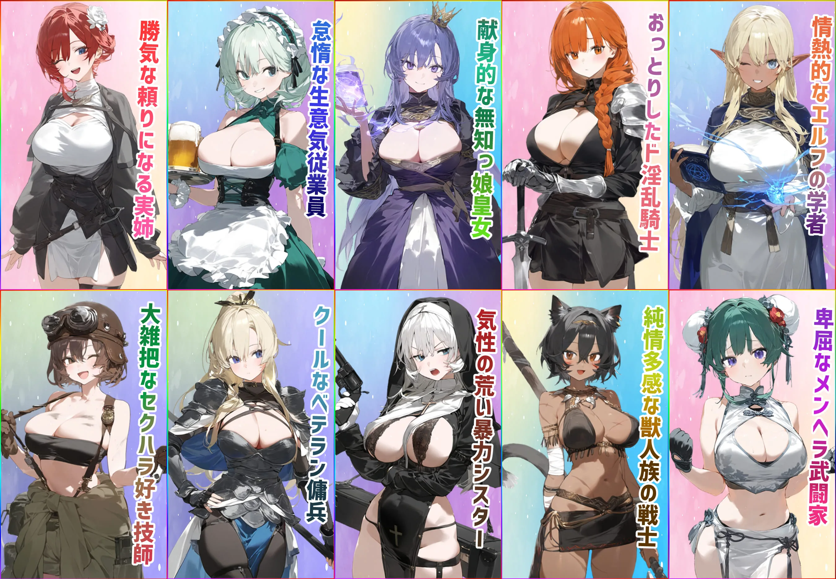 女冒险者聚集的色情旅店 || 女冒険者の集うエッチな宿 Ver1.2.0 [FM/1G/百度微云] 【PC-RPG游戏】 <RPG/PC/AI汉化>