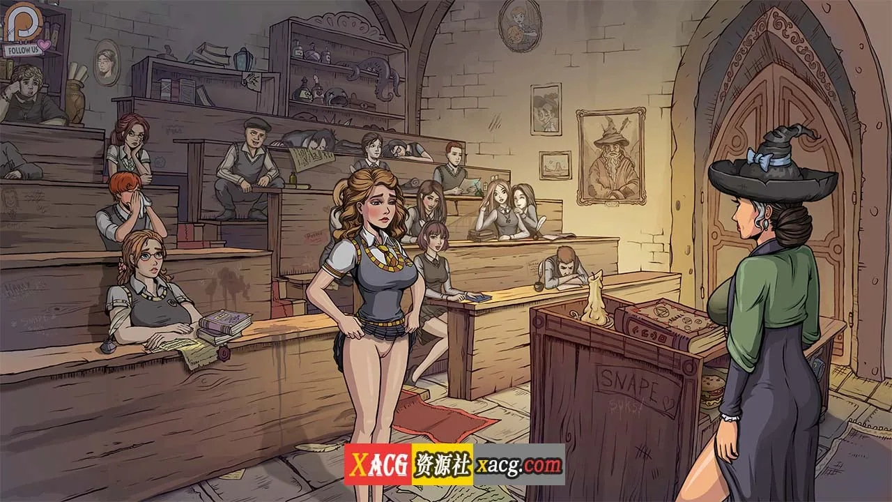 {最新更新}{欧美SLG/官中/动态}调教赫敏2：无辜女巫 Ver0.11.3 官方中文版 全回想作弊版 [2.32gb/FM/WY] - 内容配图17