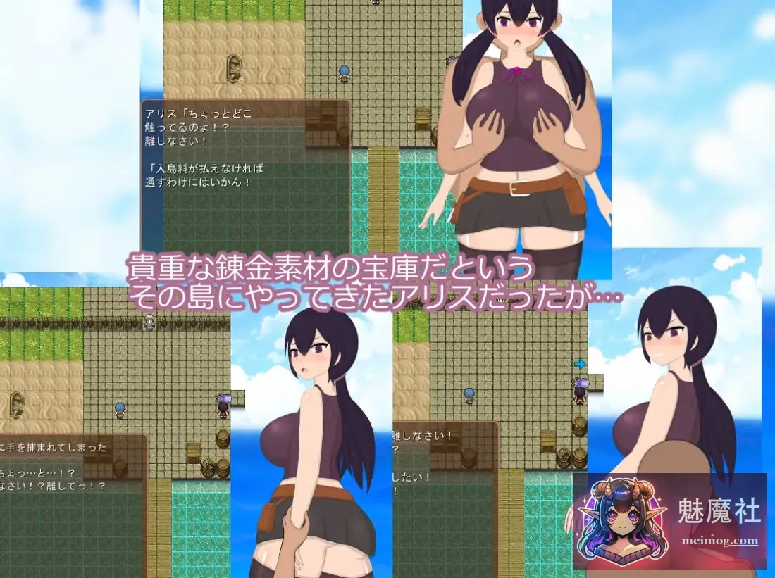 [PC-RPG游戏] [RPG/汉化/新作] 爱丽丝与奇异岛 [アリスと変な島] [AI汉化] [PC] [2G/FM/WY]