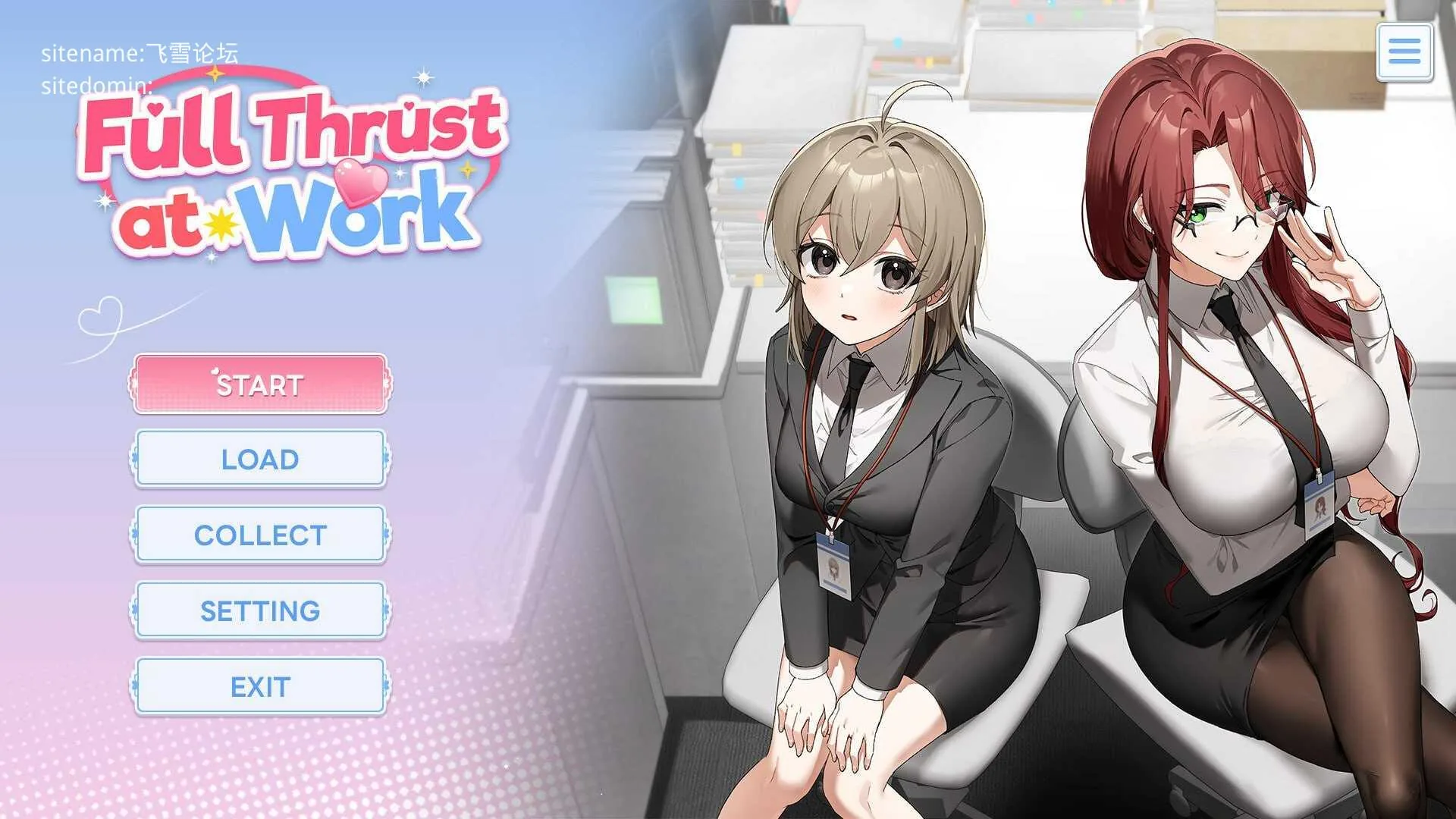 工作中全力冲刺 Full Thrust at Work {官中+无码+动态版} {PC} {SLG/动态H/官中/无码} {395mb/百度云/FM}