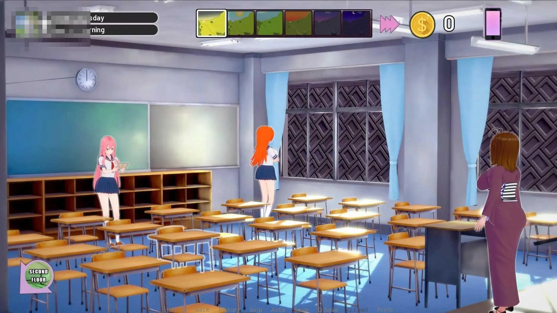 《Waifu Slut School/妻子荡妇学校》游戏截图 3