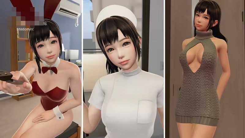 {PC-3D游戏} {3D} {百度云/FM} VR女友 v1.2.1 VR Kanojo / VRカノジョ 官中+动态 pc+更新【5.52G】 - 内容配图10