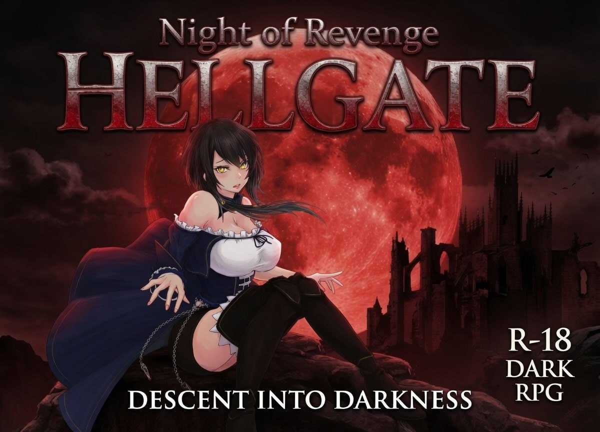 [魔女复仇之夜：地狱之门堕入黑暗 / Night of Revenge HELLGATE] [Ver1.0.7+MOD1.2.5 官中步兵] [PC] [ACT, 横版, 魔女, 大型模组] [2.8G/微云/直链]