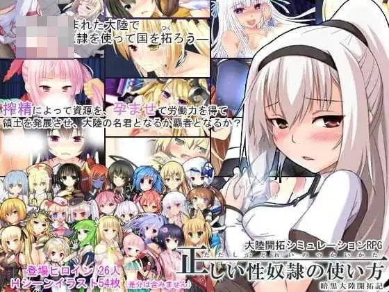 [性奴隶的正确使用方法：暗黑大陆开拓记 / 正しい性奴隷の使い方-暗黒大陸開拓記-] [Ver2.21 汉化] [PC] [开拓SLG/NTR/多女主] [1.82gb/微云/直链]