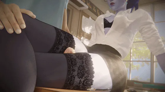 {3D/无修/CV} Cawneil 9月新作：雾子+艾什+黑百合 极品黑丝女教师的特殊授课 [595mb/FM/WY]
