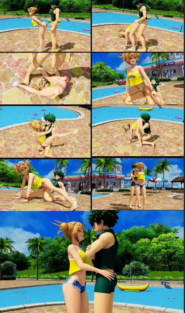 {3D同人动画】davstn-我的英雄{日本鬼子）学院-绿谷和渡我【149mb-3.54分钟】飞猫+百度
