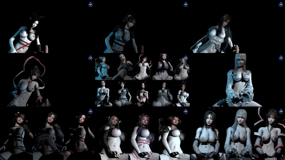 {3D同人动画}TAE-国漫联动之舞啪混剪第三弹{246mb-2.53分钟}飞猫+微云